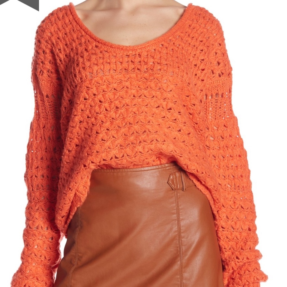 Free People Crashing Waves Pullover Sweater - Picture 3 of 5